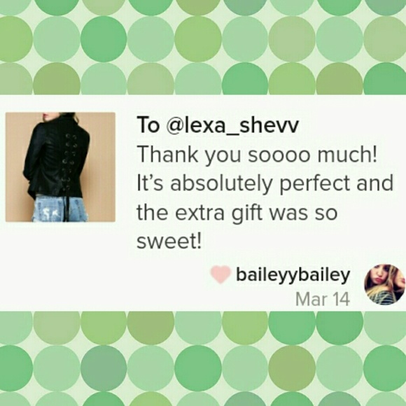 Last One! ⭐️Faux Leather Jacket - Picture 5 of 5